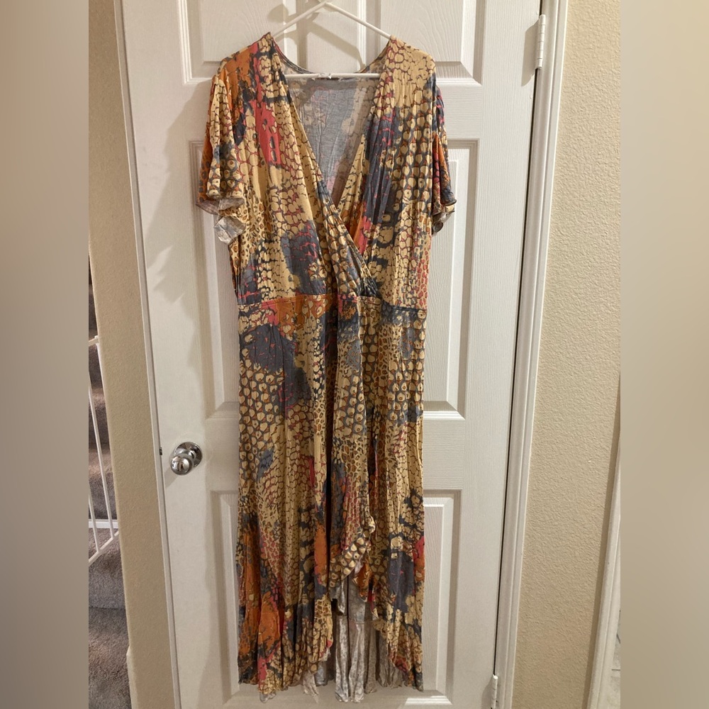 NEW! Lascana (Venus) Abstract Mirage Maxi Dress